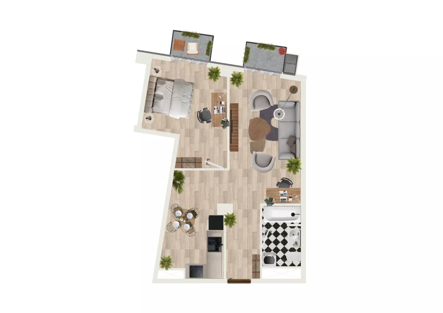 Apt #54