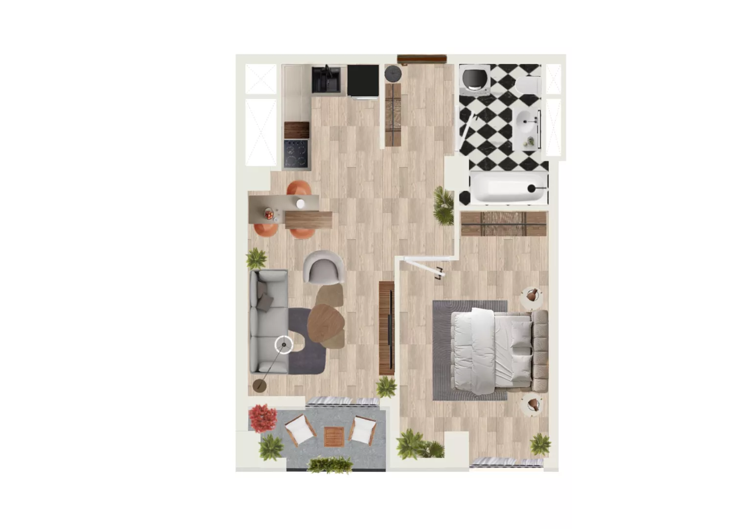 Apt #1