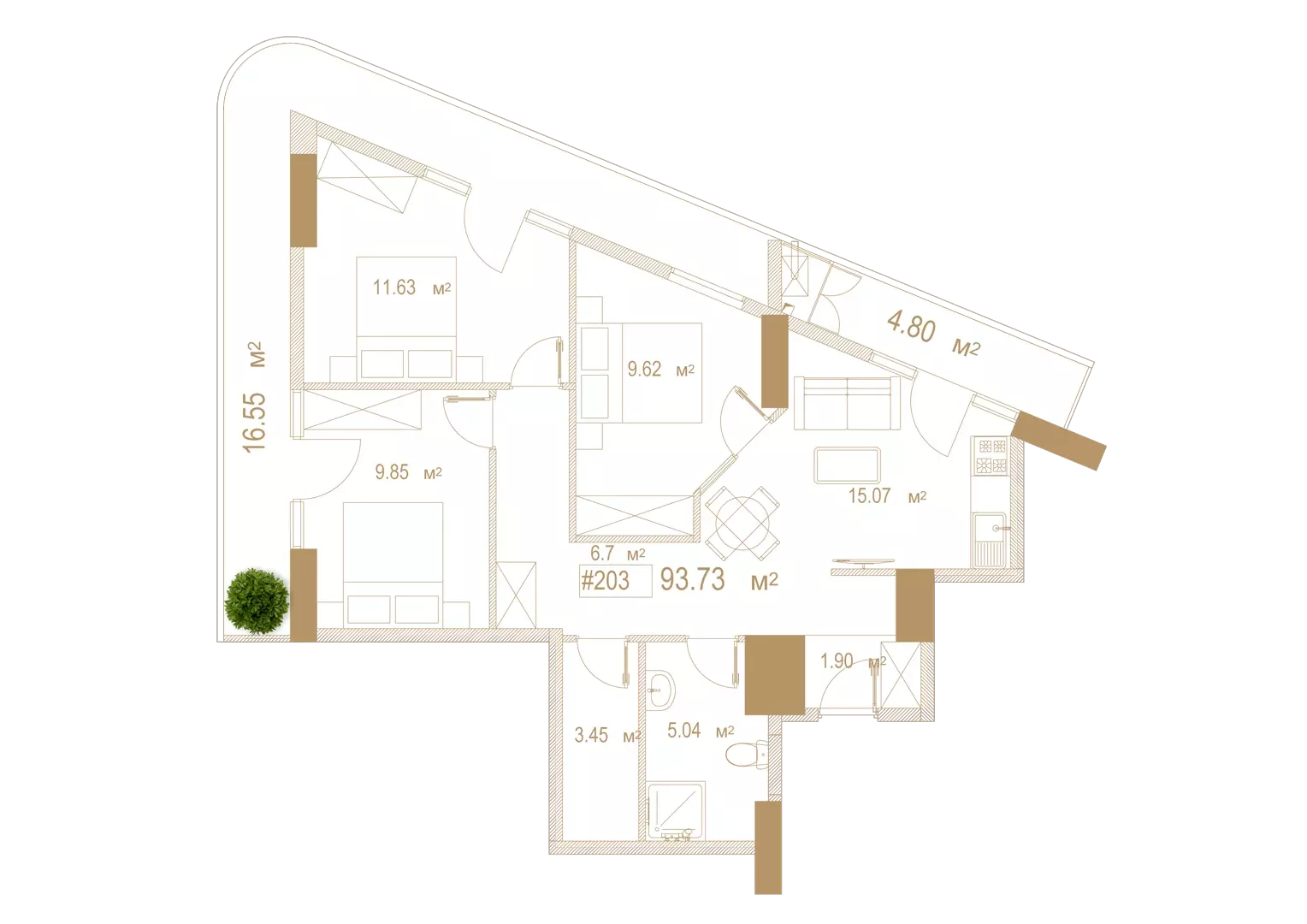 Apartment #1903