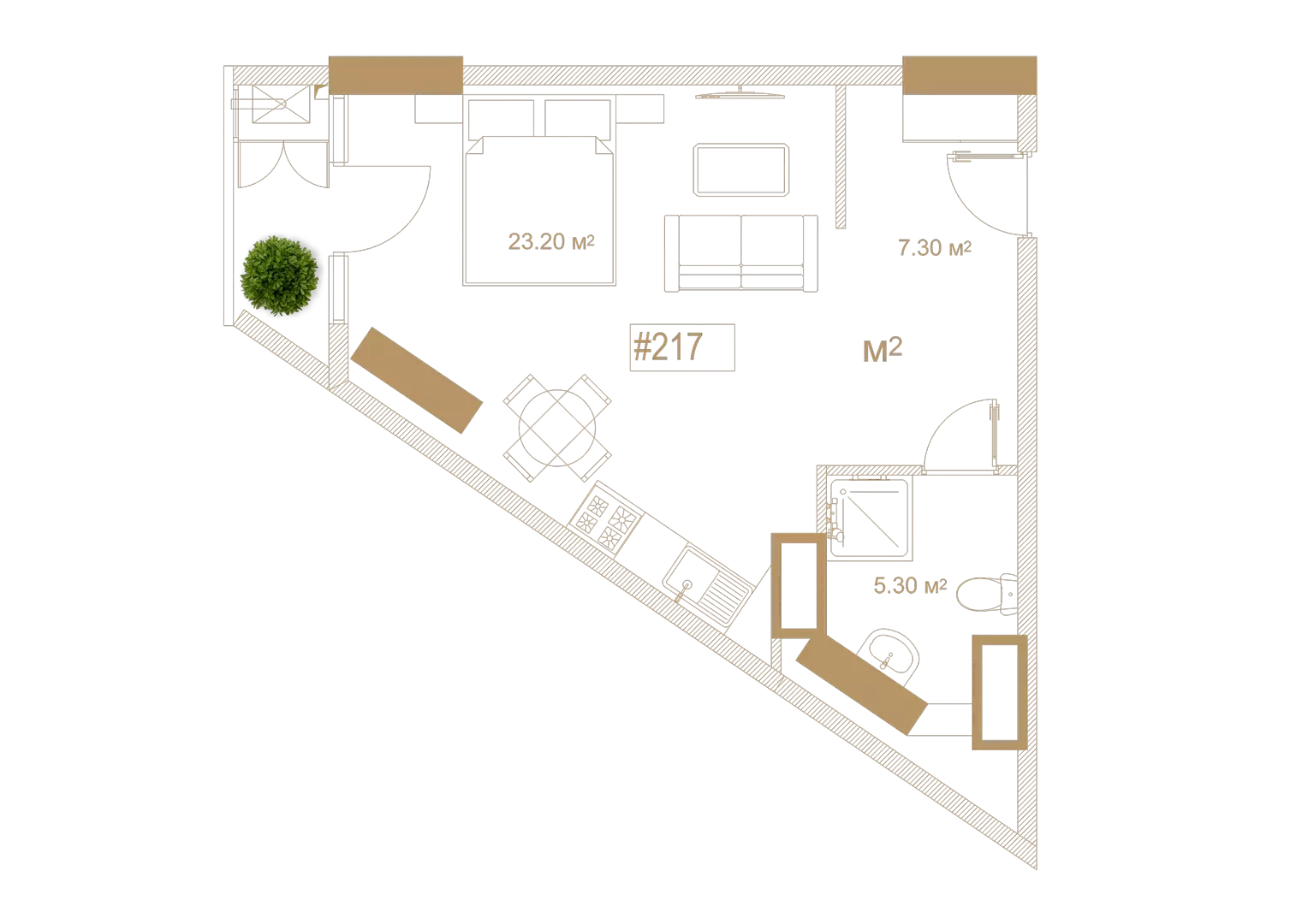 Apartment #1917