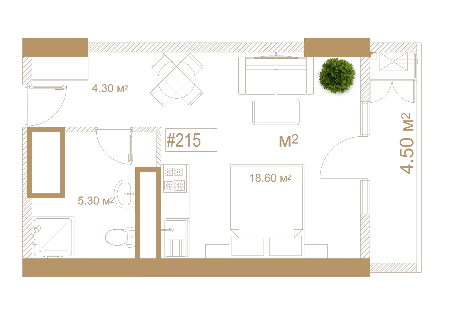 Apartment #1915