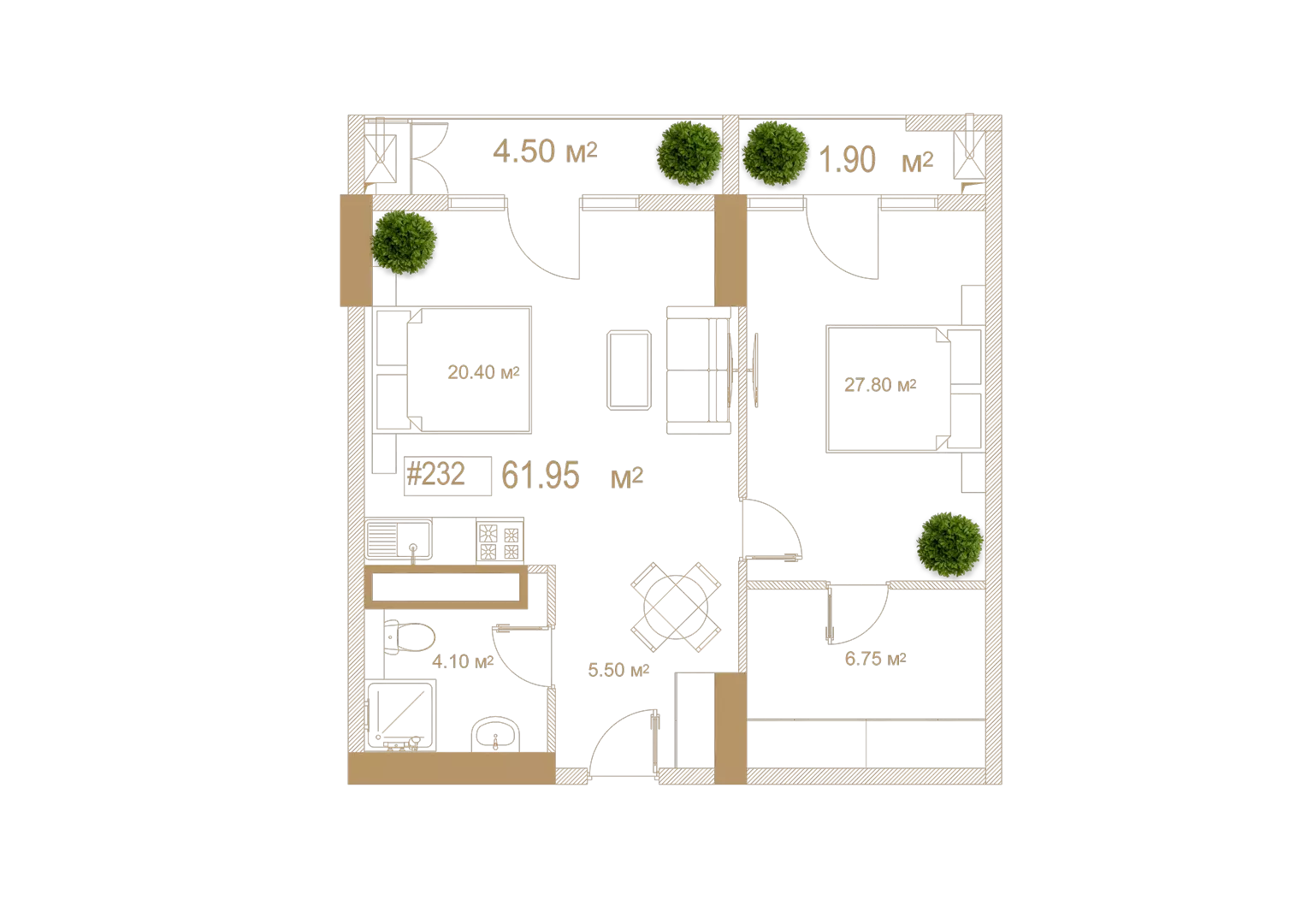 Apartment #1934