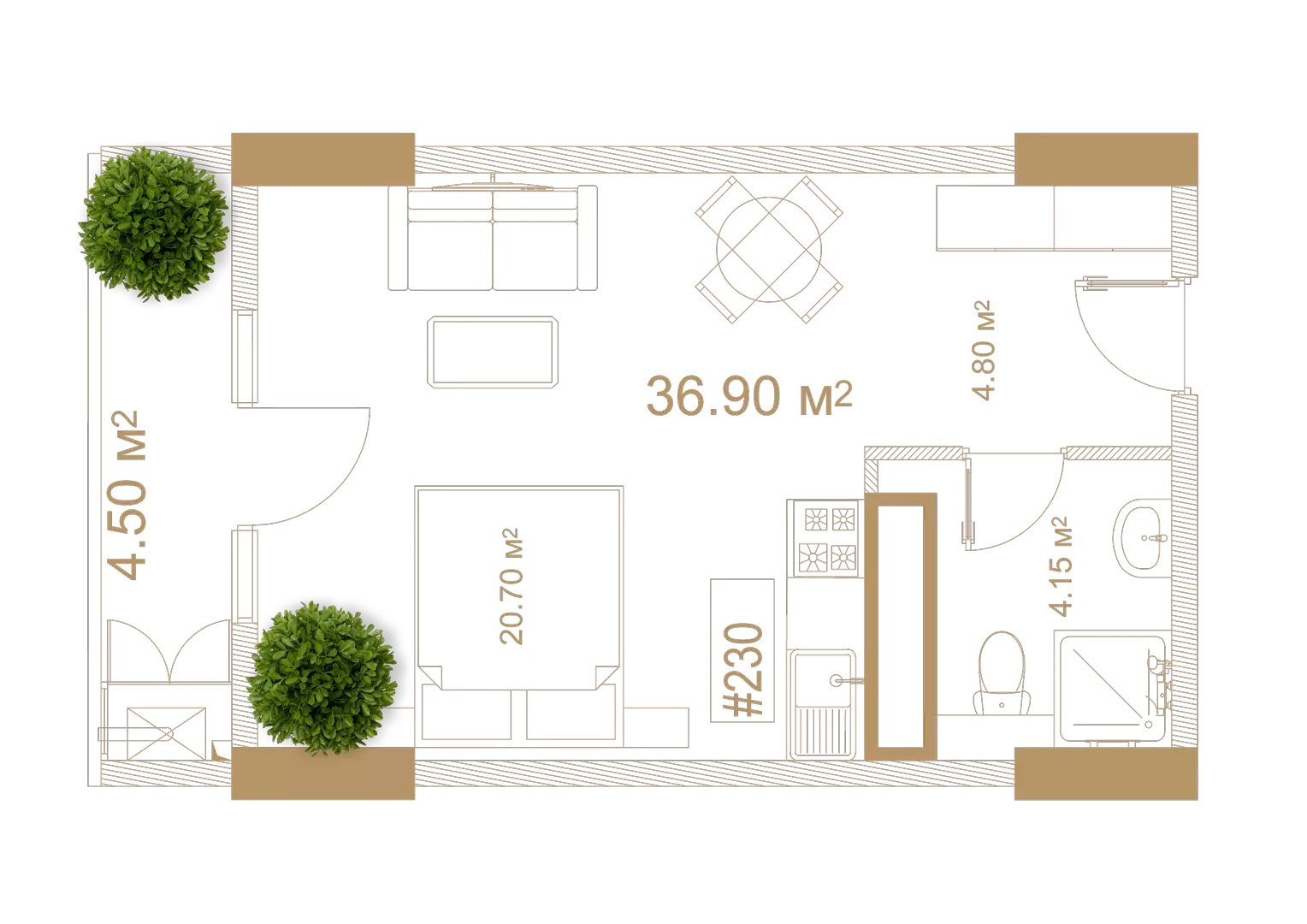 Apartment #1930