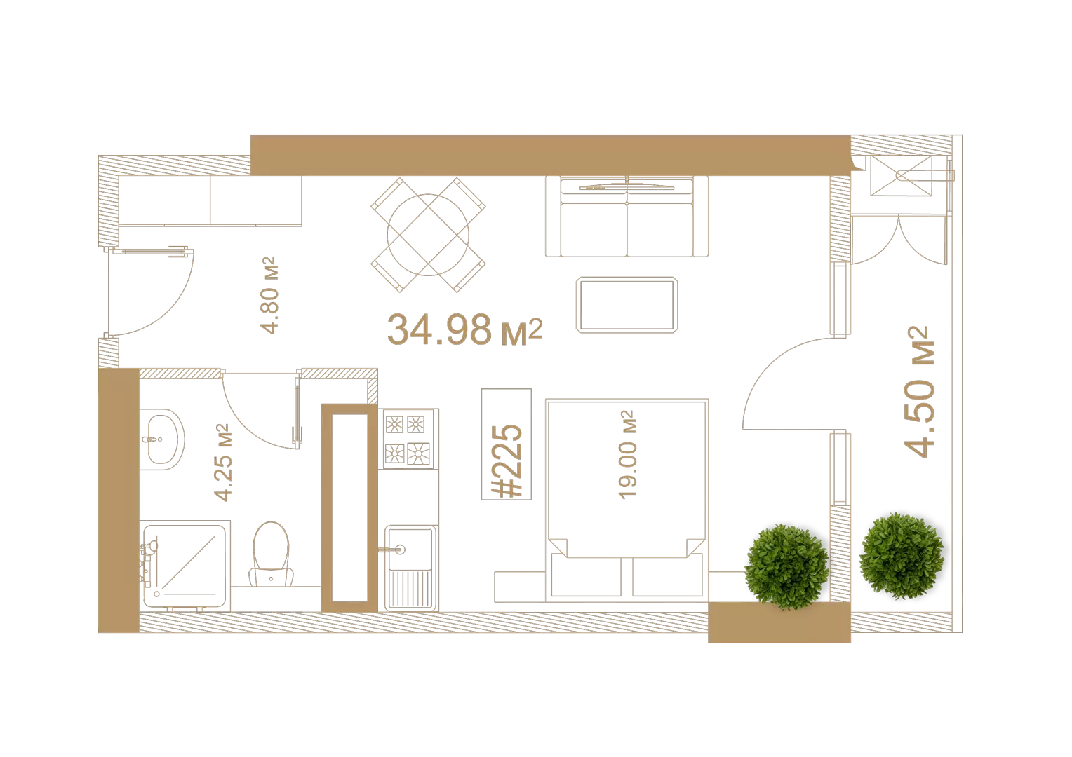 Apartment #1925