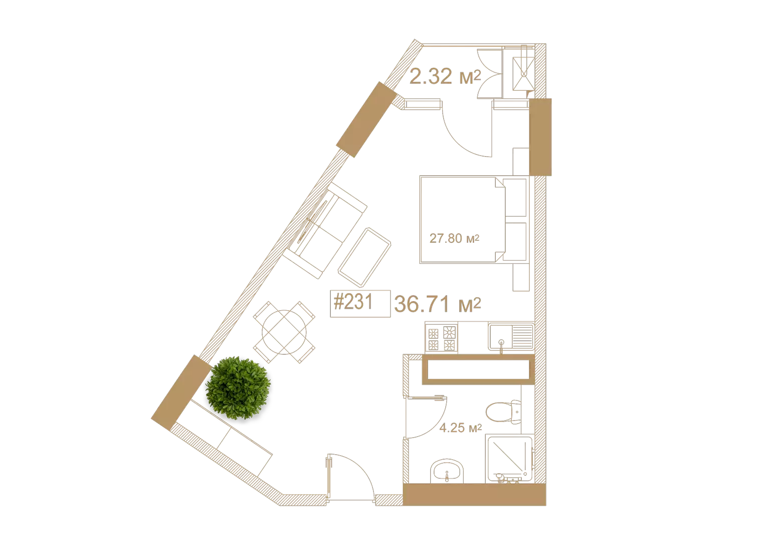 Apartment #1931