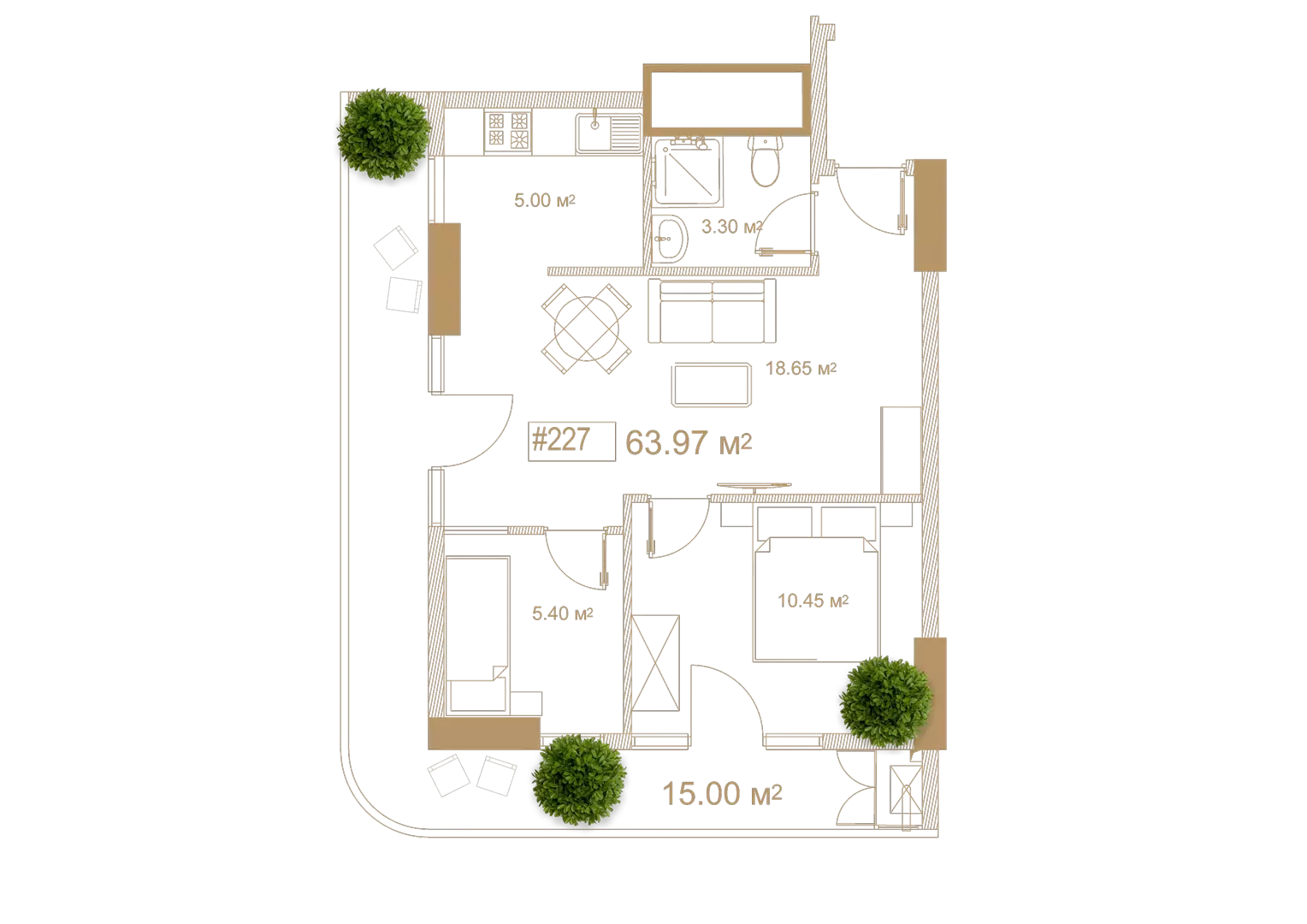 Apartment #1927