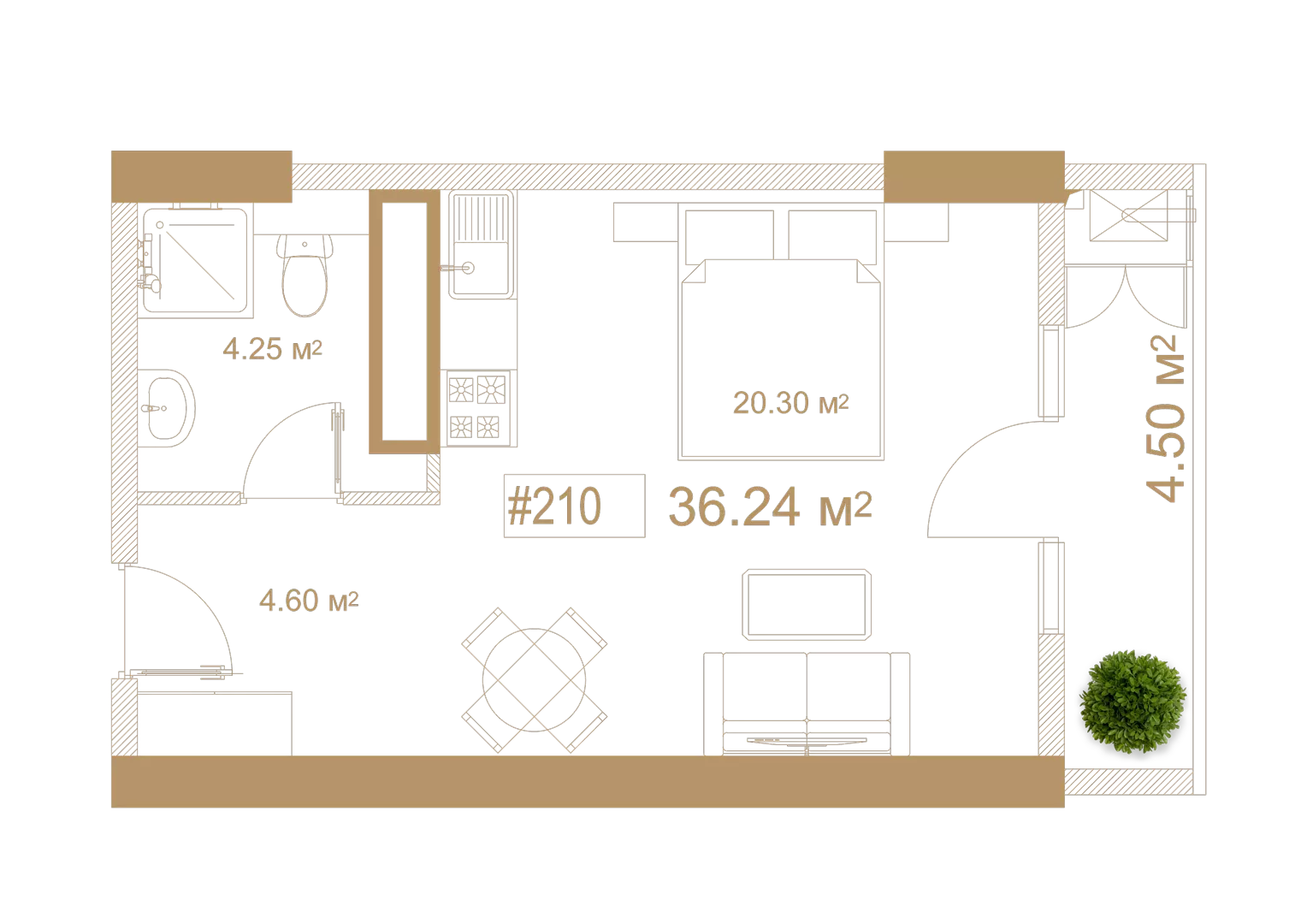 Apartment #1910