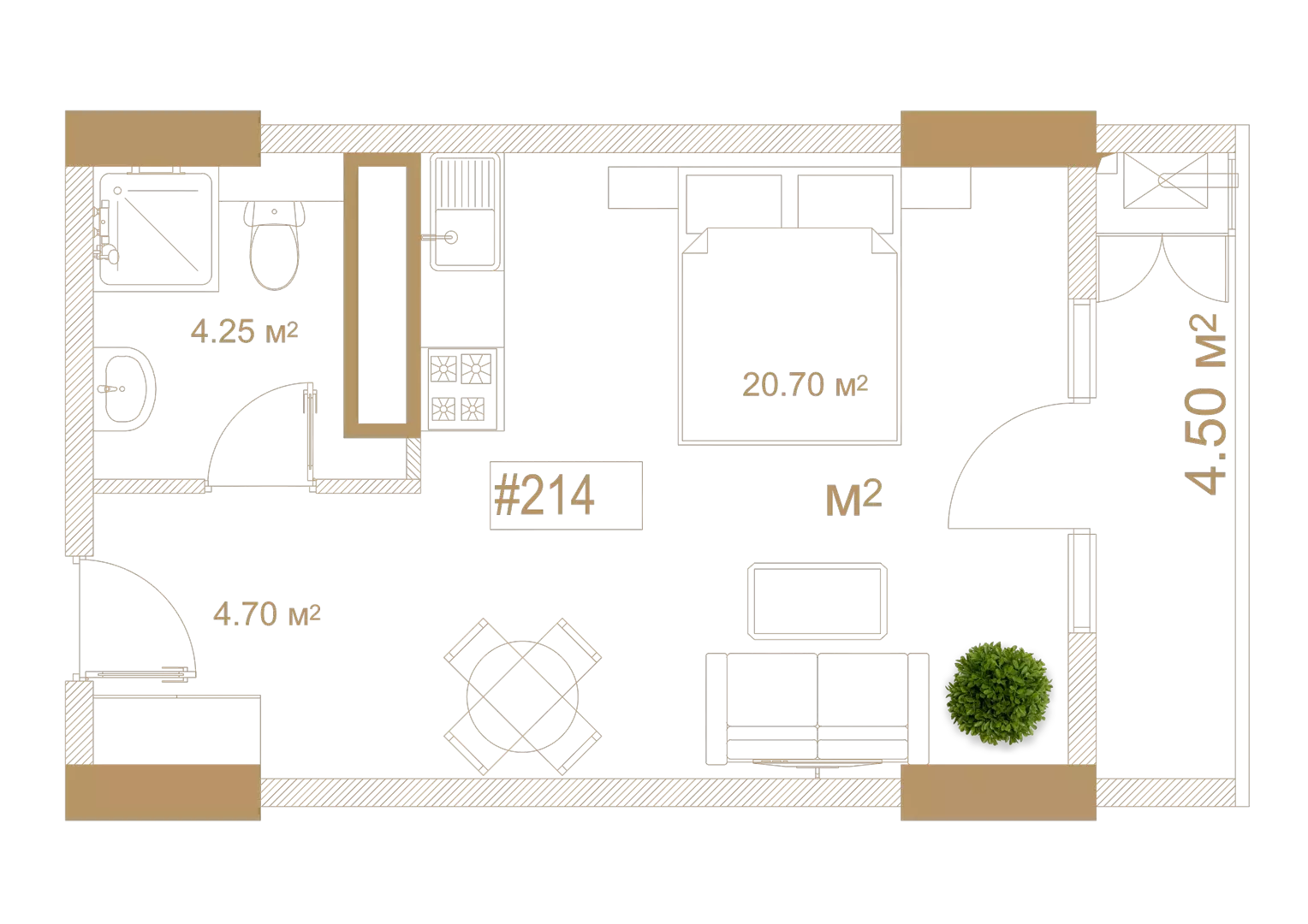 Apartment #1914