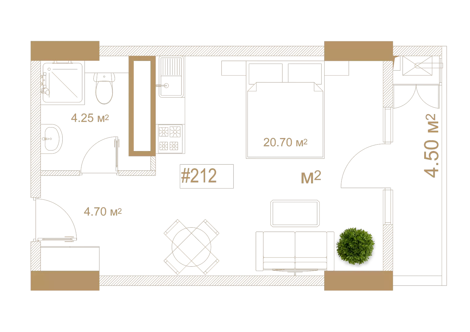 Apartment #1912